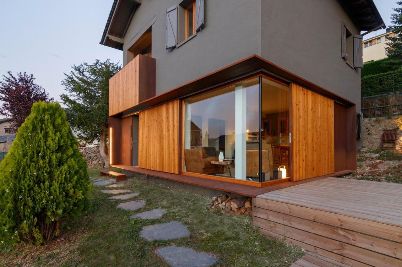 Villa Fantastica Casa De Diseno En Alp Exterior foto